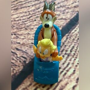 Vintage McDonald’s Warner Brothers 1993 Animaniacs Buttons & Mindy Rolling Toy